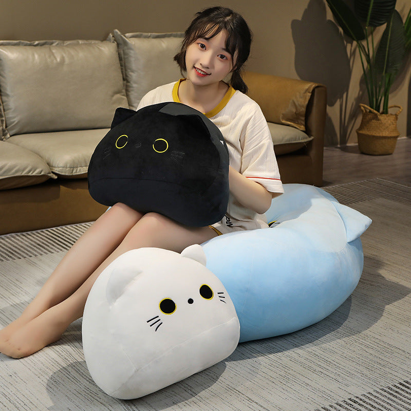 Cute Soft Cat Dumpling Pillow Plush Toy