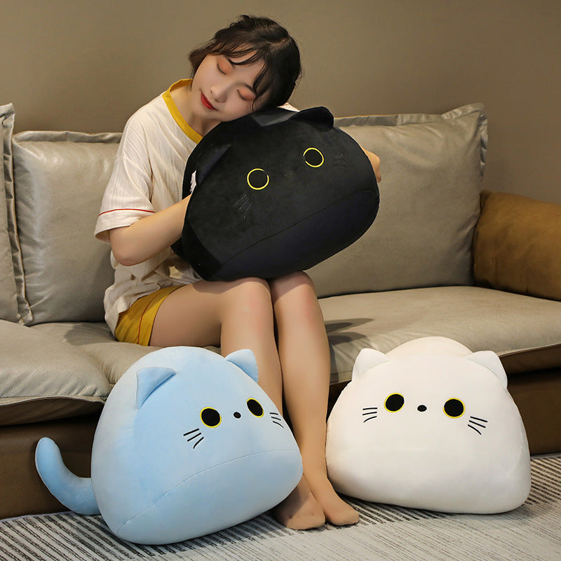 Cute Soft Cat Dumpling Pillow Plush Toy